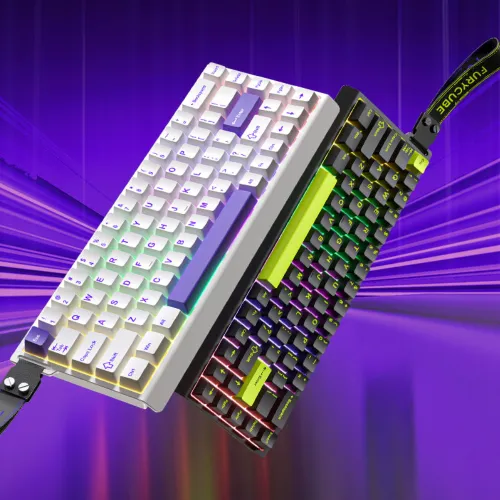 Furycube M68HE RGB Hot-Swappable Mechanical Keyboard - Image 4
