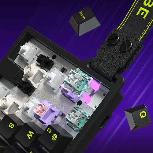 Furycube M68HE RGB Hot-Swappable Mechanical Keyboard - Image 2