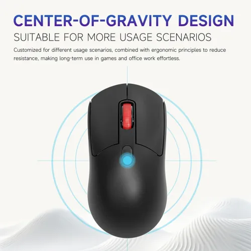 AJAZZ NJ02 Dual Mode Wireless Mouse - Image 3