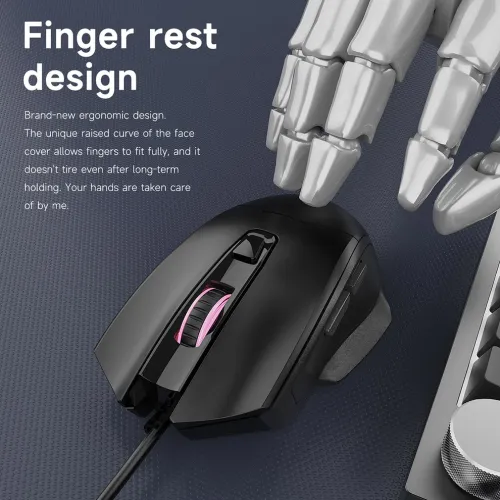 AJAZZ NJ05 Wired Gaming Mouse - Image 2